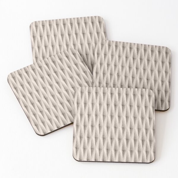 Item preview, Textured pattern in pale Warm Grey perfect for cushions and pillows designed and sold by Alice-Mills.