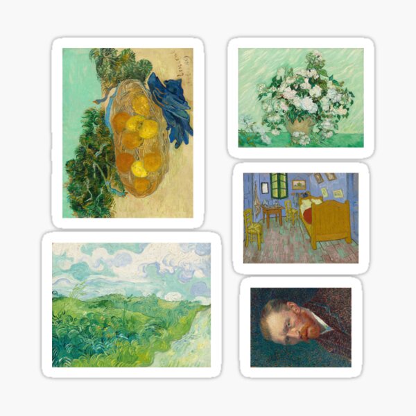 Item preview, Van Gogh Sticker Pack designed and sold by annvalentine05.