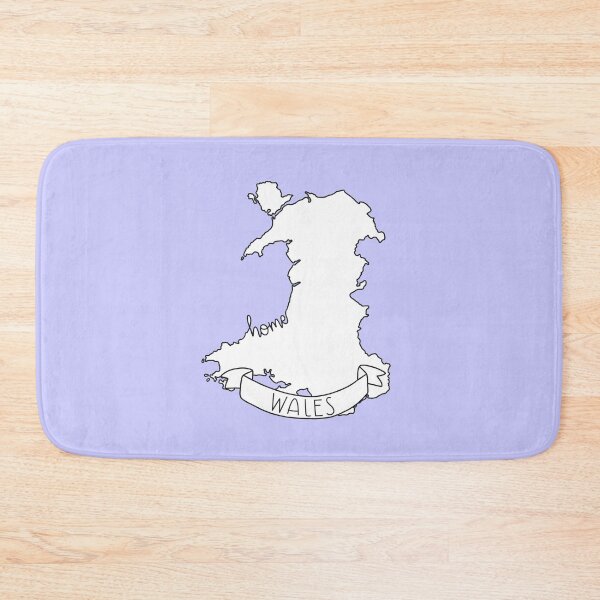 Item preview, Wales Home Country Map Outline designed and sold by SofiaSava01.