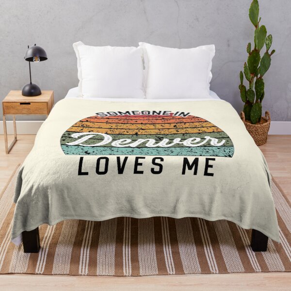 Item preview, United States Travel -- Someone in Denver Loves Me (Light Background) designed and sold by TheEditrix.