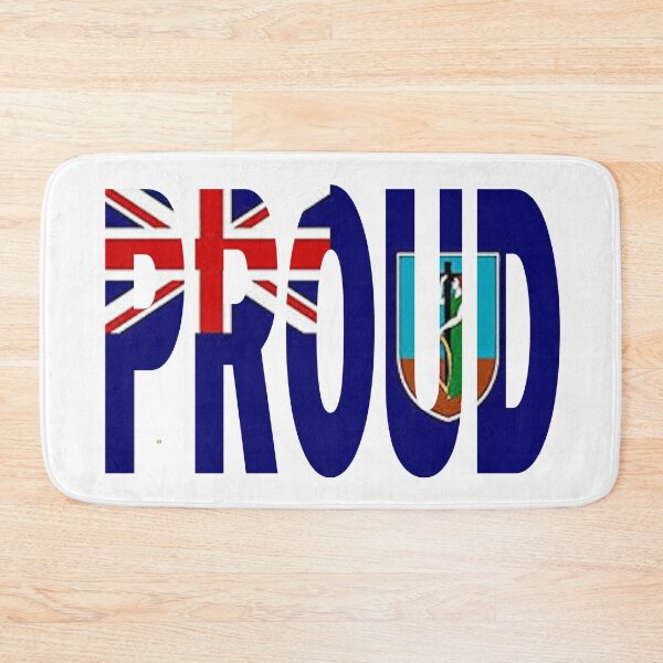 Item preview, Montserrat Flag Designed in The Word Proud - Soca Mode designed and sold by Soca-Mode.