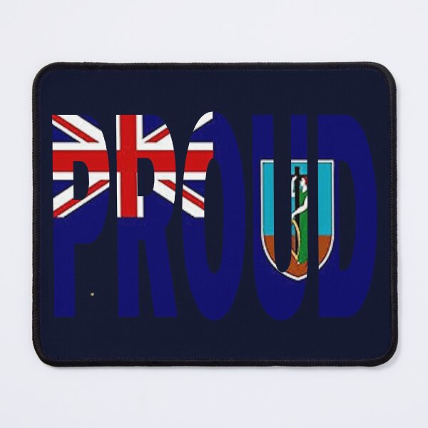 Item preview, Montserrat Flag Designed in The Word Proud - Soca Mode designed and sold by Soca-Mode.
