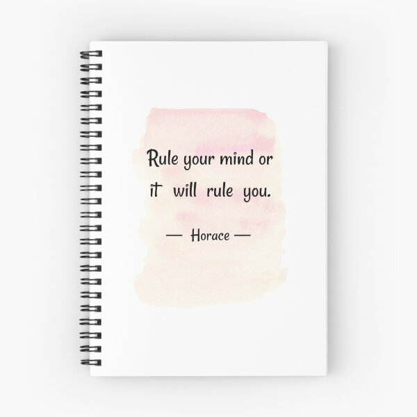 Item preview, self growth quotes personal development  | Rule  your mind or it will rule you - Horac  designed and sold by Quoteology101.