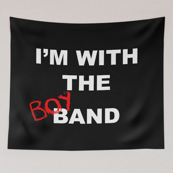 Item preview, I'm with the boyband - black designed and sold by xxxJxxx.