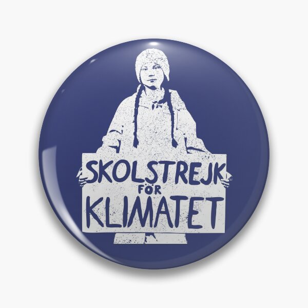 Item preview, Greta Skolstrejk För Klimatet [Worn Look] designed and sold by politicalamity.