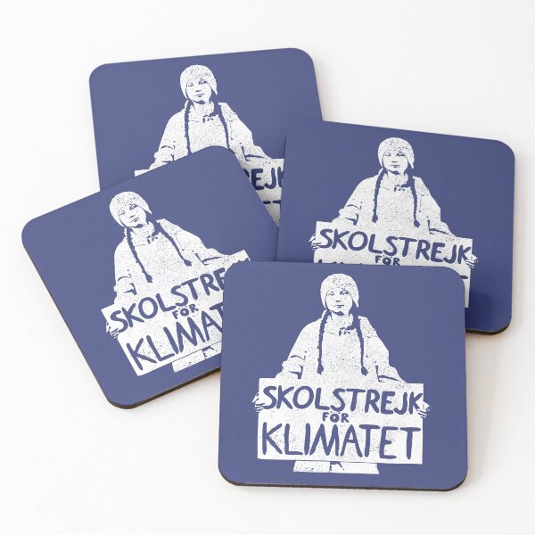 Item preview, Greta Skolstrejk För Klimatet [Worn Look] designed and sold by politicalamity.