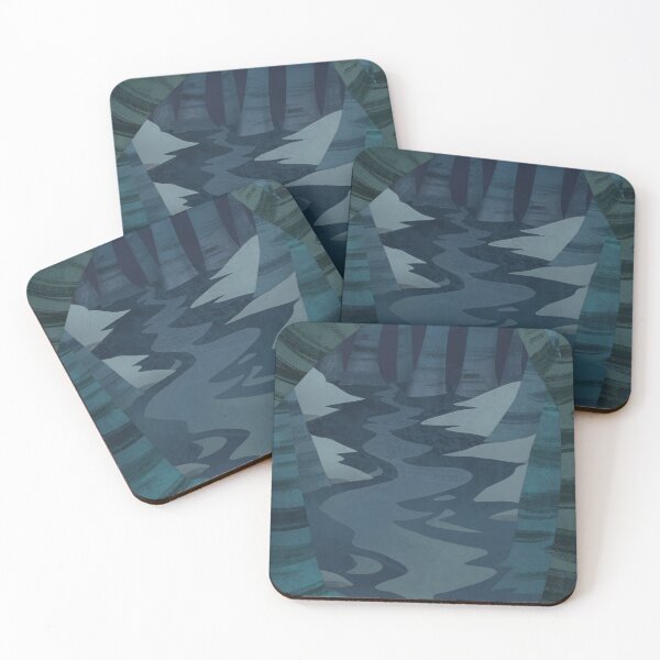 Item preview, soft forest night designed and sold by gummywyvern.