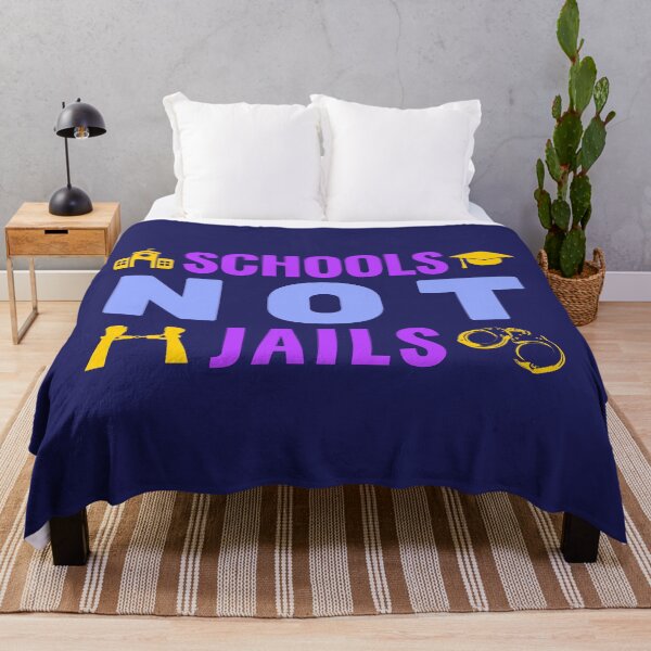 Item preview, Schools Not Jails designed and sold by jadedscientist.