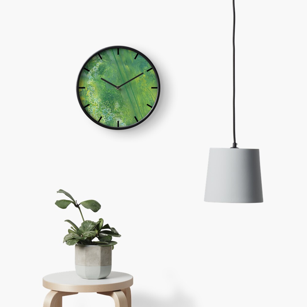 It's Not Easy Being Green Clock