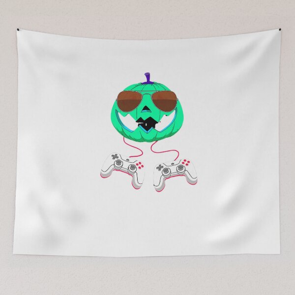Item preview, Funny Jack O Lantern Video Games Men Boys Gamer Halloween Premium T-Shirt designed and sold by spolayastore.