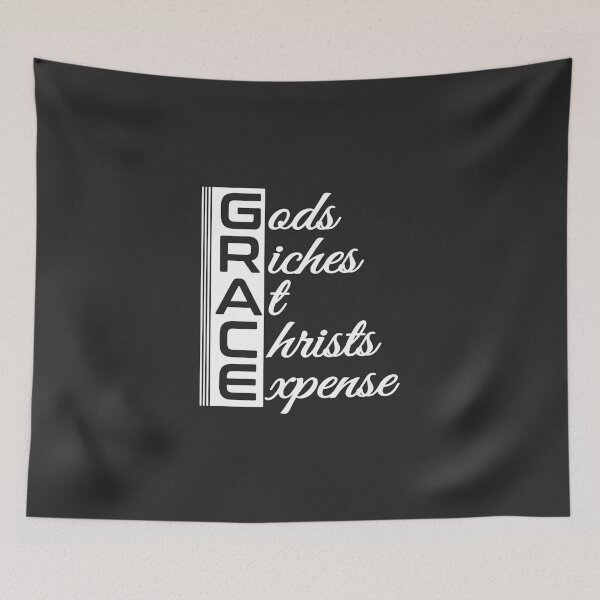 Item preview, Christian Design - Grace, Gods Riches at Christs Expense designed and sold by simplydesignart.