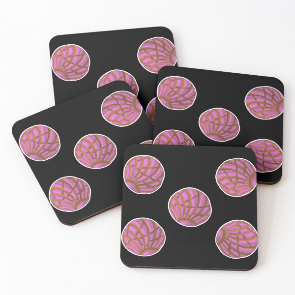Item preview, Pink Concha Pan Dulce Cookie Sticker Pack Pattern designed and sold by that5280lady.