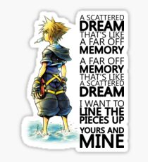 A Scattered Dream Sticker