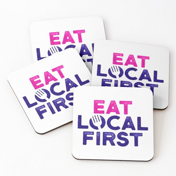 Item preview, Eat Local First, Local Farming, Sustainable Food, Think Green, Farm to Table designed and sold by Nostrathomas66.