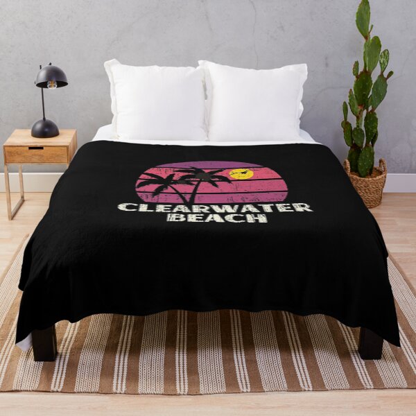 Item preview, Clearwater Beach Florida Surfer Beach Vintage Love FL Premium T-Shirt designed and sold by spolayastore.