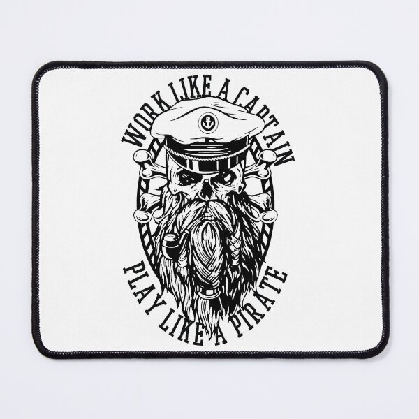 Item preview, Work Like A Captain Play Like A Pirate Design designed and sold by Steve Yao.