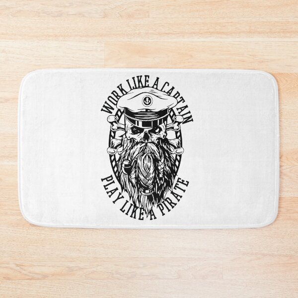 Item preview, Work Like A Captain Play Like A Pirate Design designed and sold by Steve Yao.