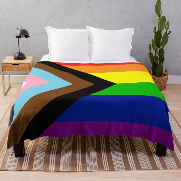 Item preview, Progress Gay Pride Flag| Gay Pride Shirt| LGBT Rainbow Tee | New Pride Flag designed and sold by YikesForever.