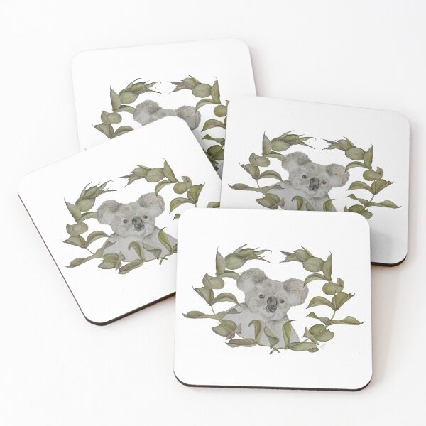 Item preview, Koala and Eucalyptus  designed and sold by ColorSplendor.