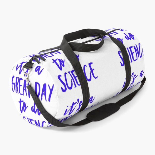 Item preview, It’s a great day to do science in blue font on white background designed and sold by UncleStuScience.