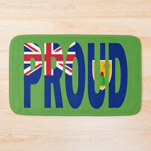 Item preview, Turks and Caicos Flag Designed in The Word Proud - Soca Mode designed and sold by Soca-Mode.