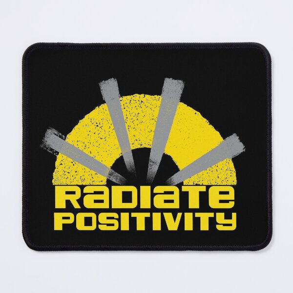Radiate Positivity Mouse Pad