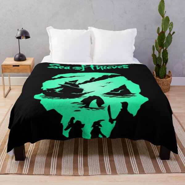 Sea of Thieves logo HD Shirt Throw Blanket