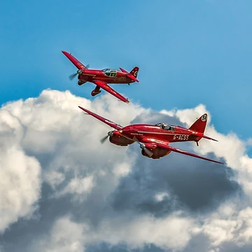 Artwork thumbnail, Red Racers by Colin Smedley