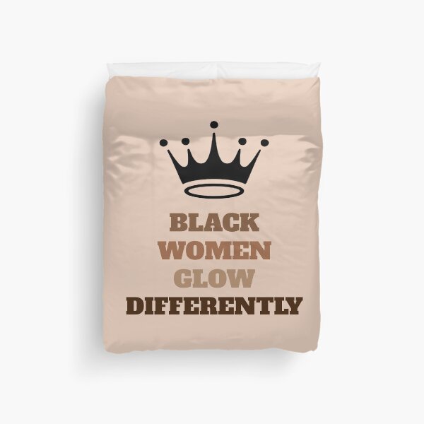 Item preview, Black Women Glow Differently designed and sold by Brifuncreations.