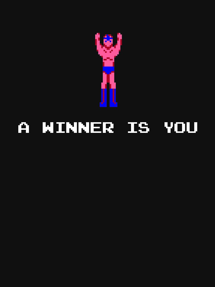 Thumbnail 7 of 7, Classic T-Shirt, A Winner Is You designed and sold by pixelskaya.