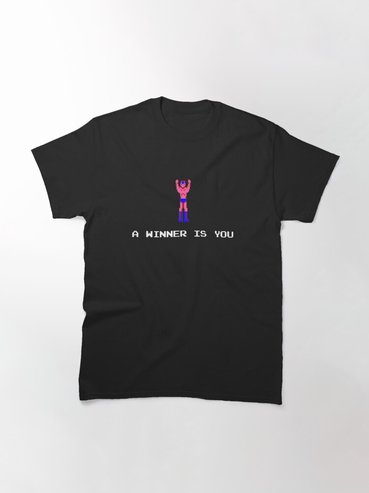 Thumbnail 3 of 7, Classic T-Shirt, A Winner Is You designed and sold by pixelskaya.