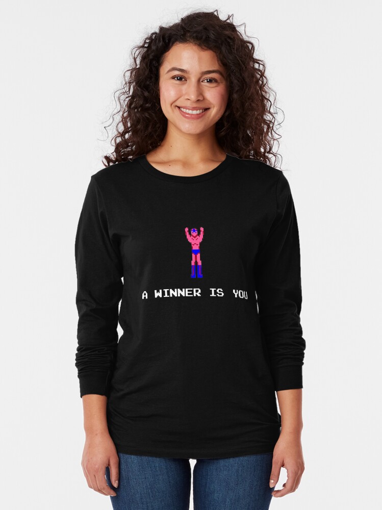 Thumbnail 2 of 5, Long Sleeve T-Shirt, A Winner Is You designed and sold by pixelskaya.
