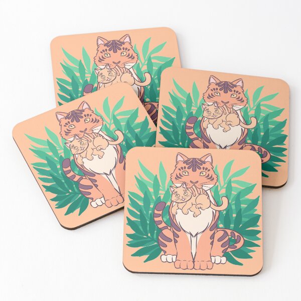 Item preview, Jungle Tiger And Cat designed and sold by SabrinaSana.