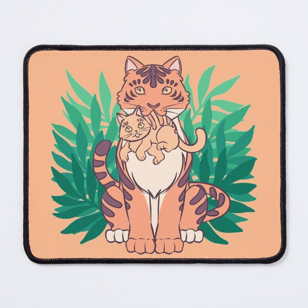 Item preview, Jungle Tiger And Cat designed and sold by SabrinaSana.