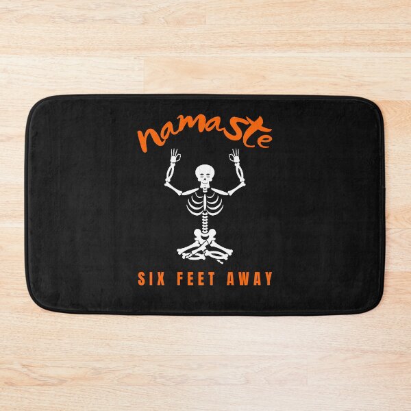 Item preview, meditating skeleton designed and sold by Hey-Nice-Shirt.