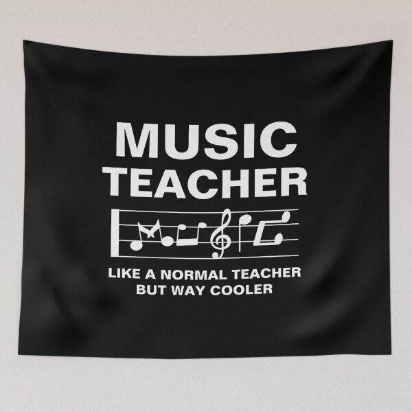 Item preview, Music Teacher Like A Normal Teacher But Way Cooler Awesome Gift For Teachers Day To Your Music Teacher designed and sold by Funwithmusic.