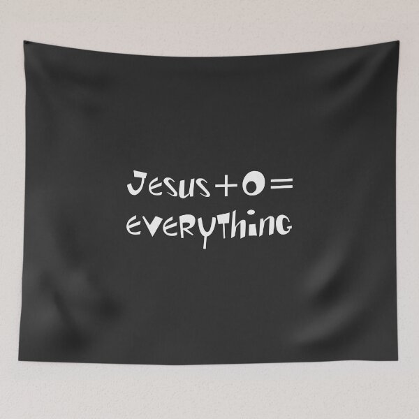 Item preview, Christian Design - Jesus Plus 0 Equals Everything designed and sold by simplydesignart.