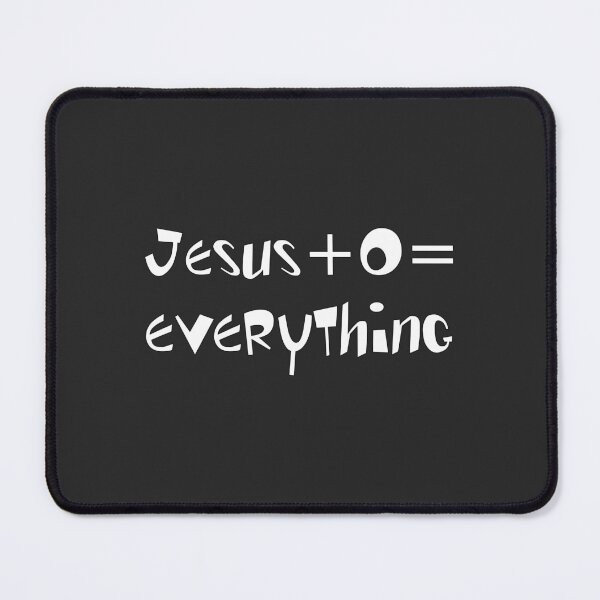 Item preview, Christian Design - Jesus Plus 0 Equals Everything designed and sold by simplydesignart.