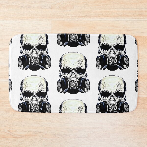 Item preview, 3D Skull with gas mask  designed and sold by RossBoehm.
