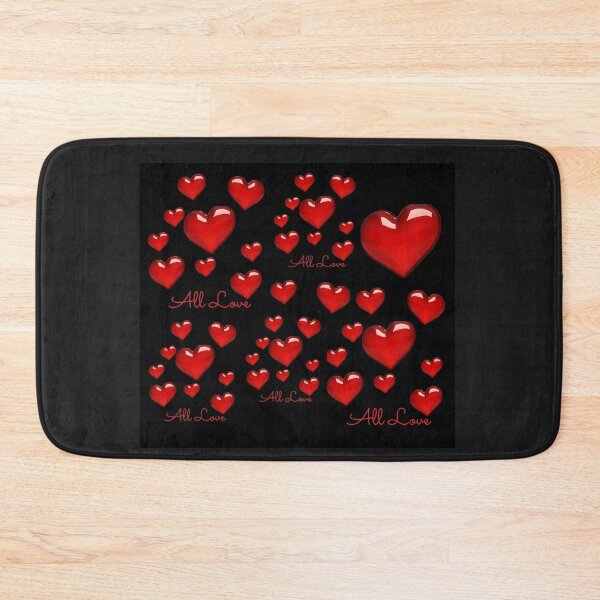 Item preview, S.O.I.L Signs- Big Love Full w red on black designed and sold by TheSignsofSOIL.