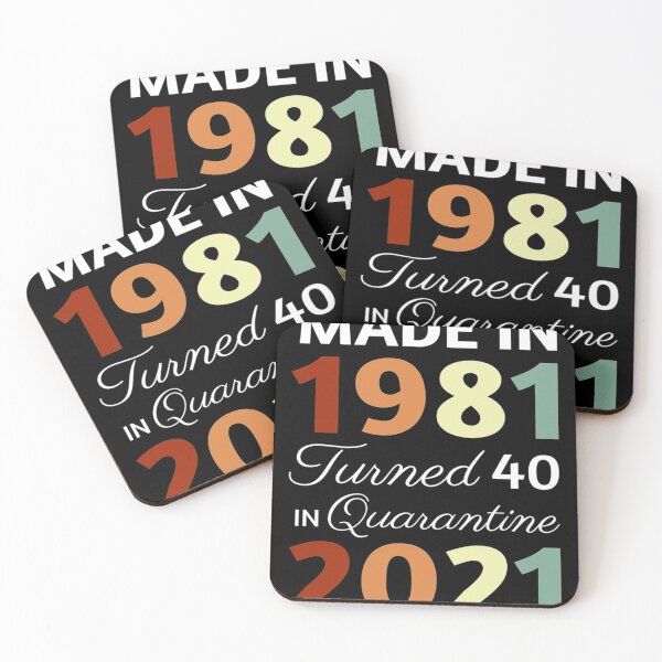 Item preview, 40th Birthday Quarantine Quote  designed and sold by RossBoehm.