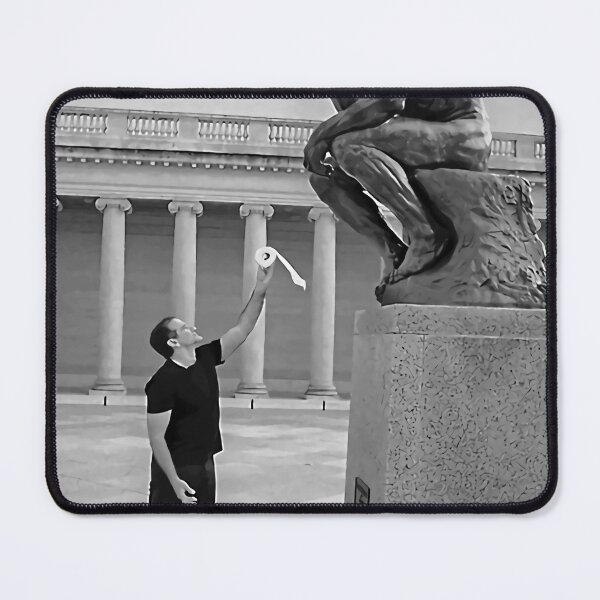 Item preview, Robin Williams Giving 'The Thinker' - designed and sold by ndasemkrewak.