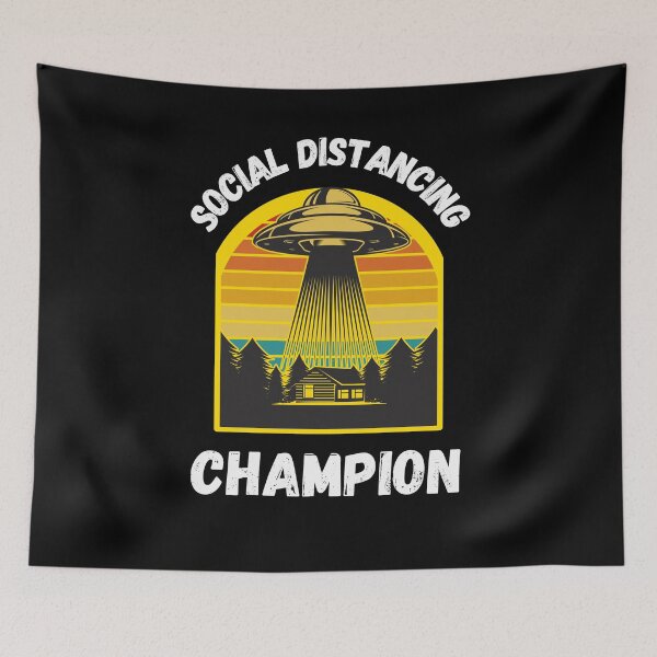 Item preview, Social Distancing Champion  designed and sold by ShowMePride.