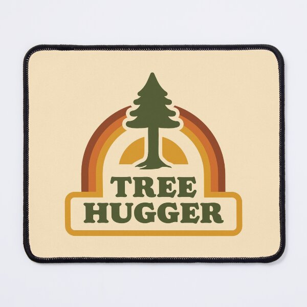 Item preview, Retro Tree Hugger designed and sold by Amanda Weedmark.