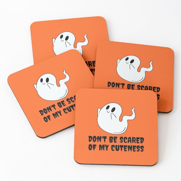 Item preview, CUTE HALLOWEEN GHOST (Black) designed and sold by Aurinkuu.