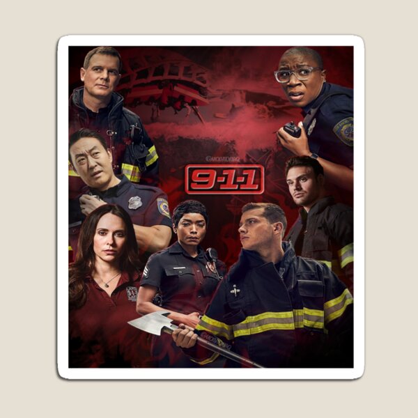 Item preview, 9-1-1 Poster  designed and sold by RossBoehm.