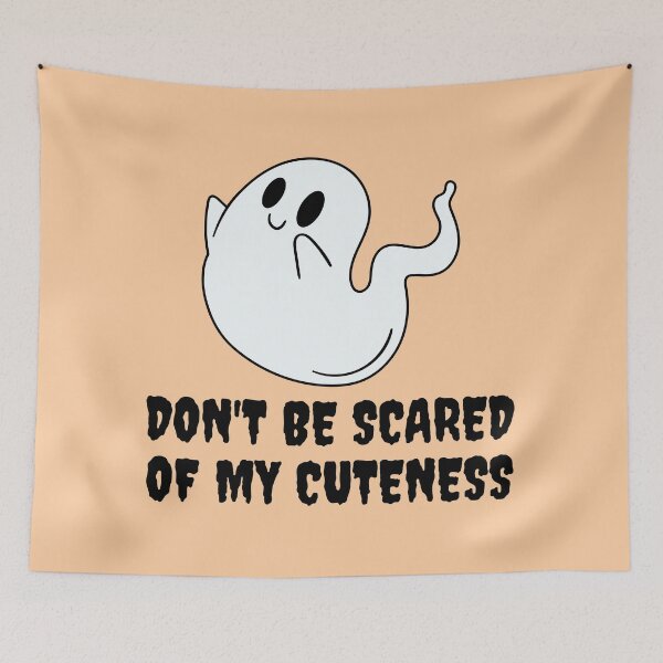 Item preview, CUTE HALLOWEEN GHOST (Black) designed and sold by Aurinkuu.