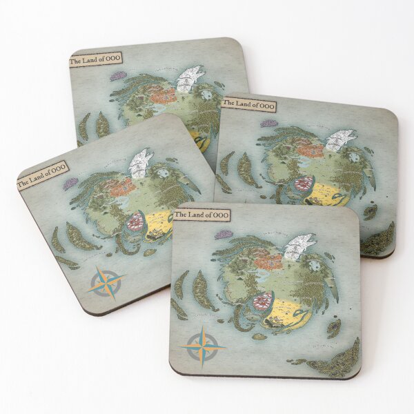 Item preview, The land of Ooo full map designed and sold by The Cool   Store.