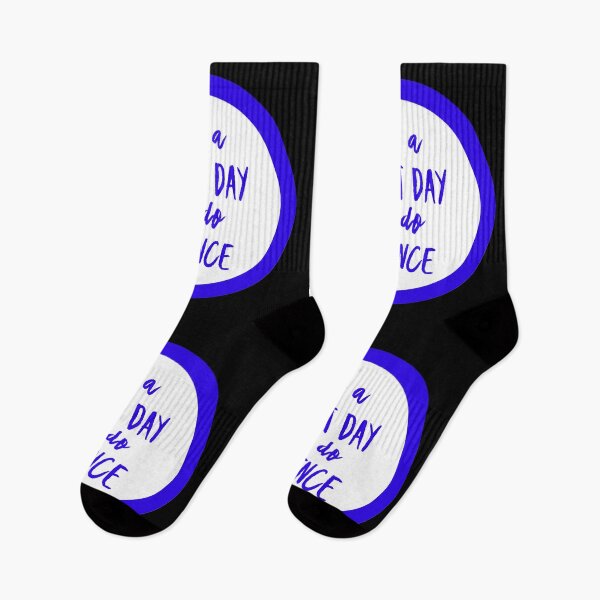 Item preview, It’s a great day to do science in black and blue font on black background designed and sold by UncleStuScience.