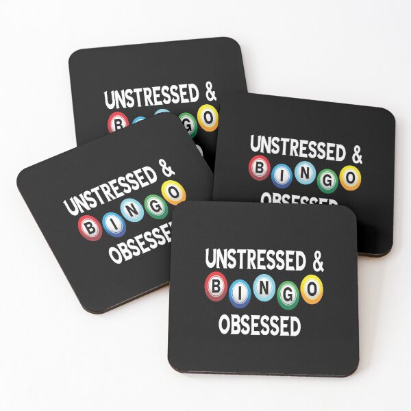 Item preview, Unstressed & Bingo Obsessed.  Bingo Addict.  designed and sold by luvmhykdesigns.